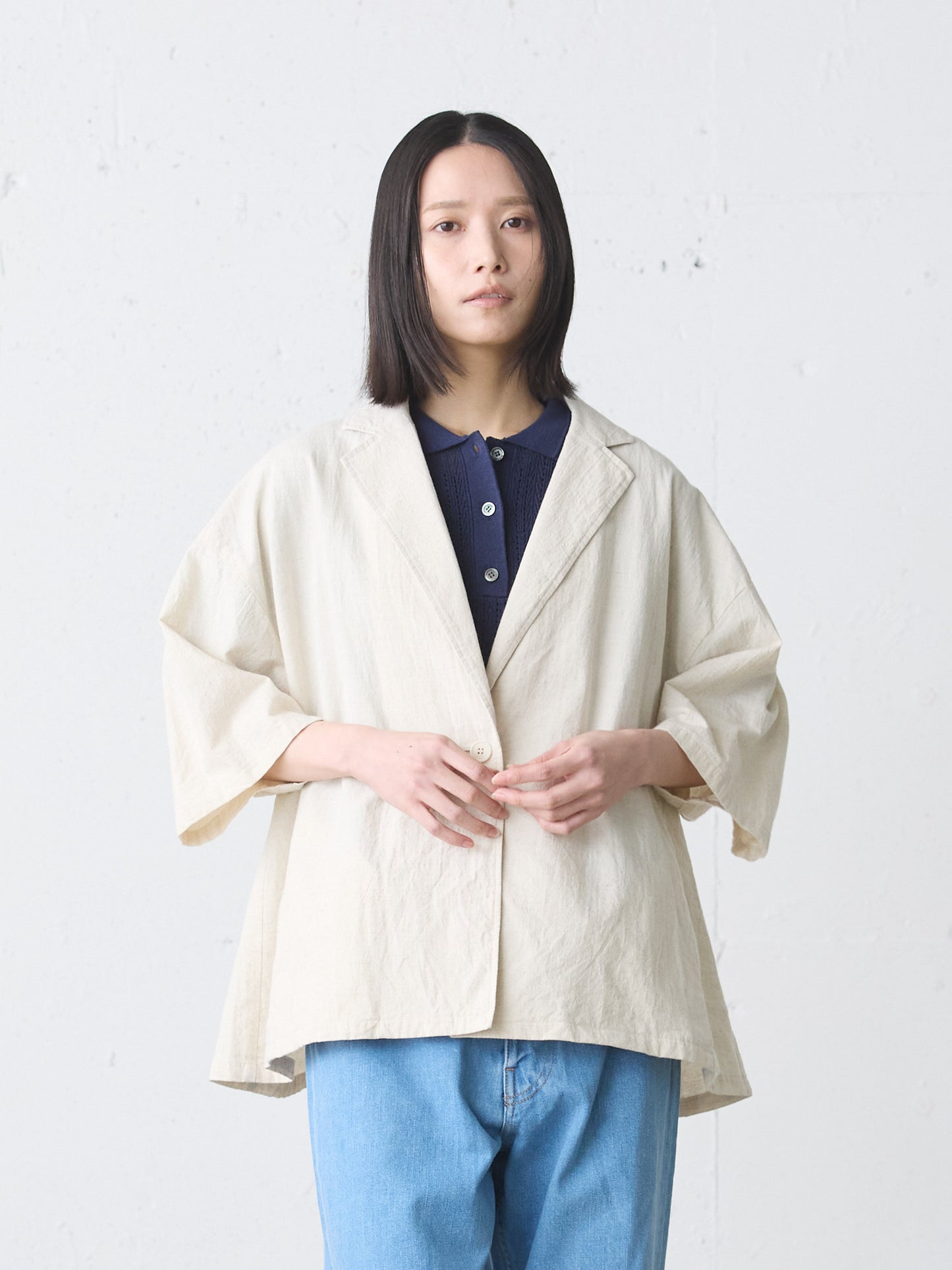 cotton linen light jacket