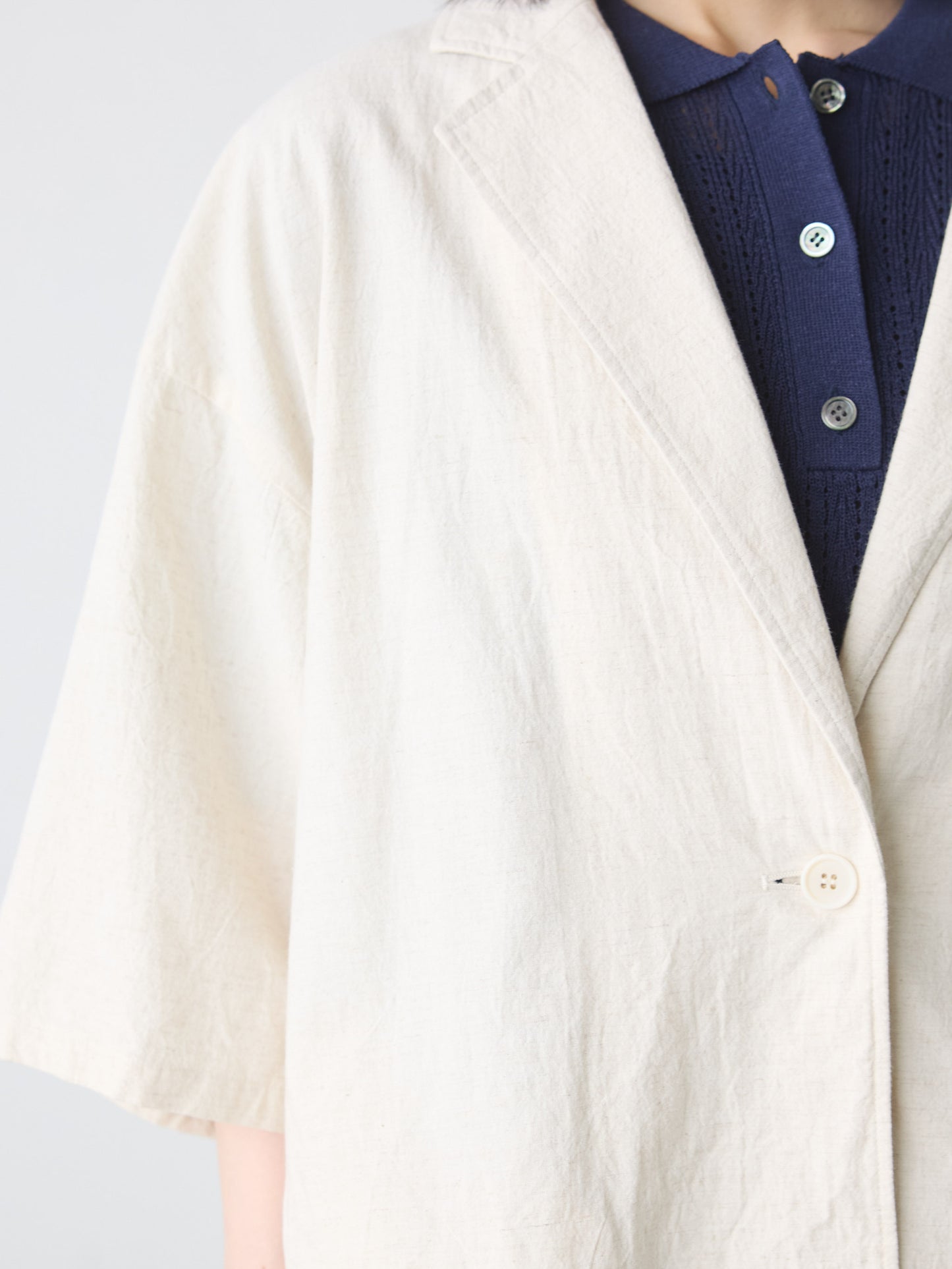 cotton linen light jacket
