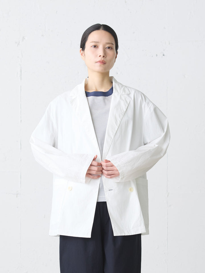 double breasted shirt jacket