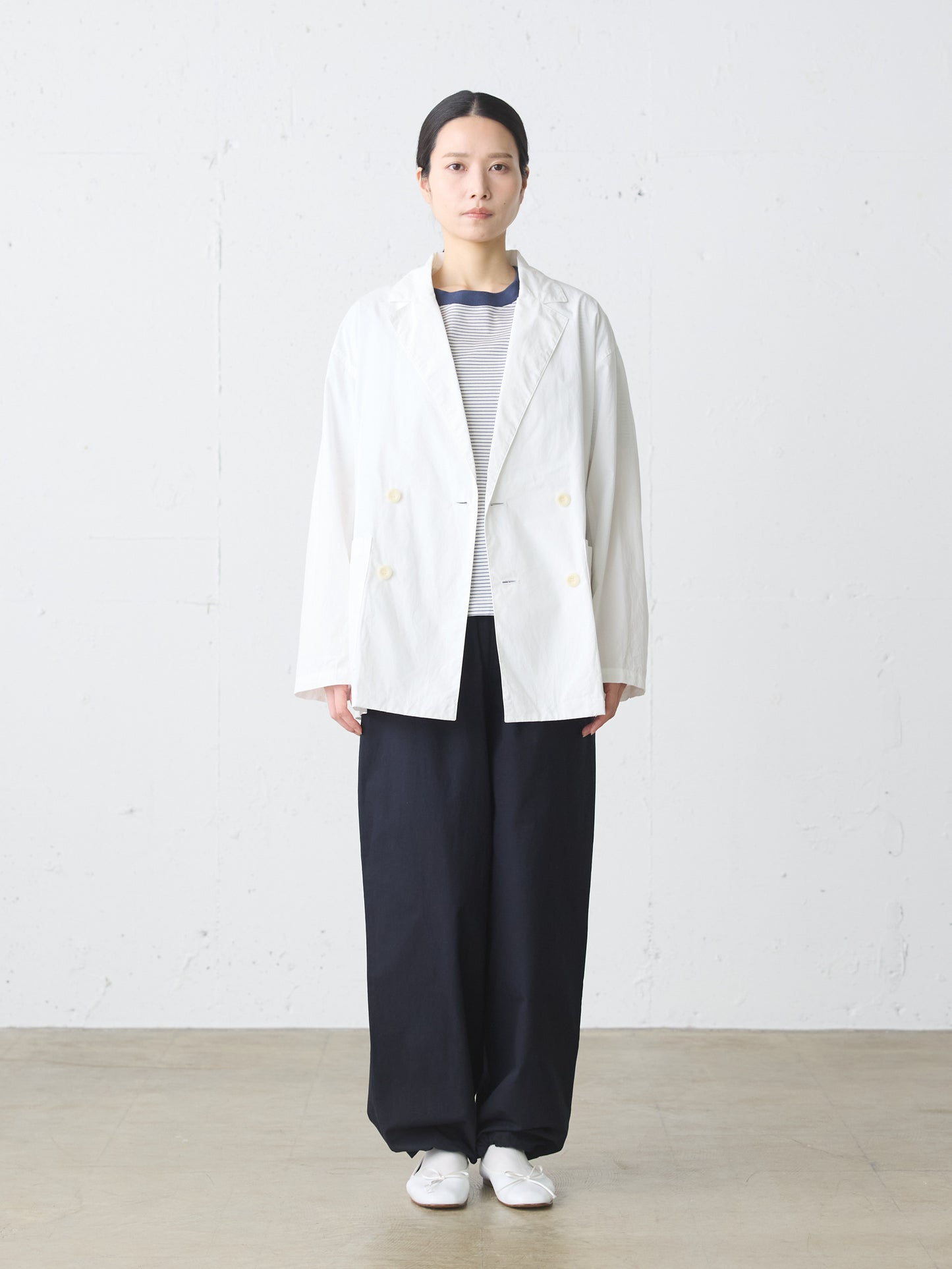 double breasted shirt jacket