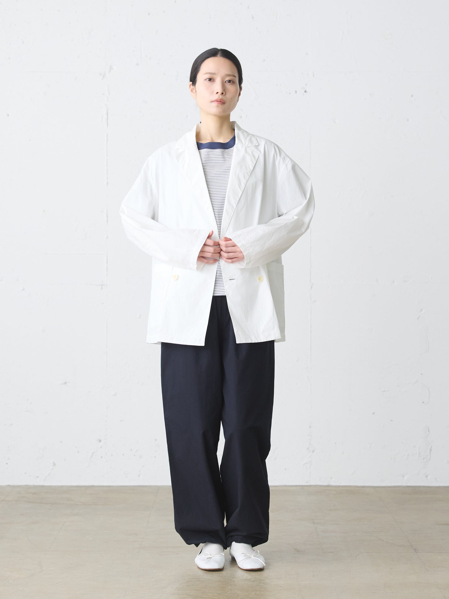 double breasted shirt jacket