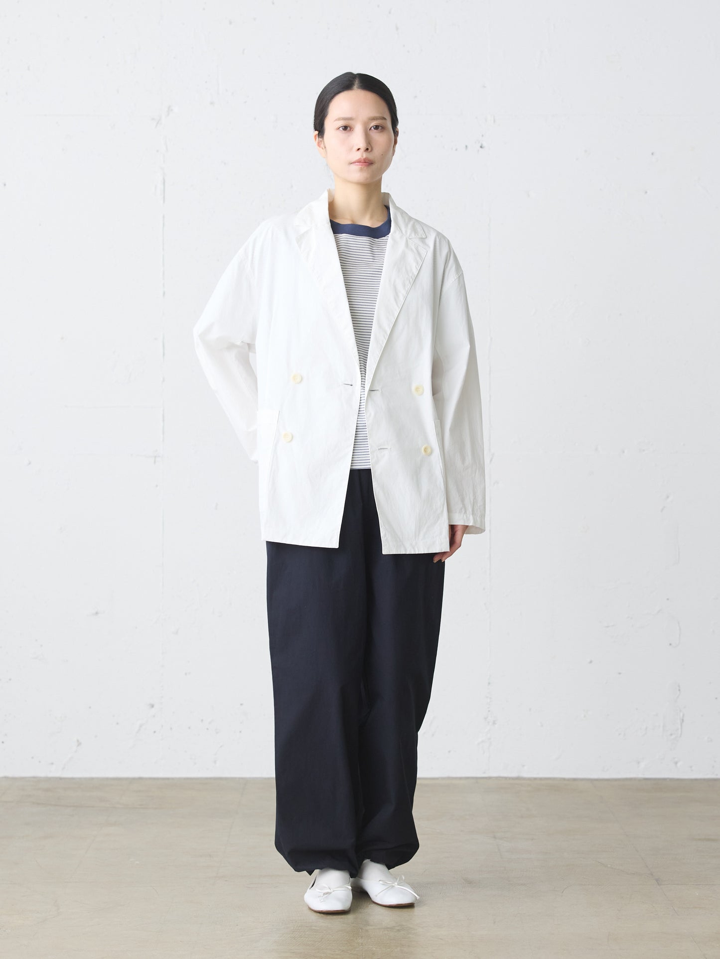 double breasted shirt jacket