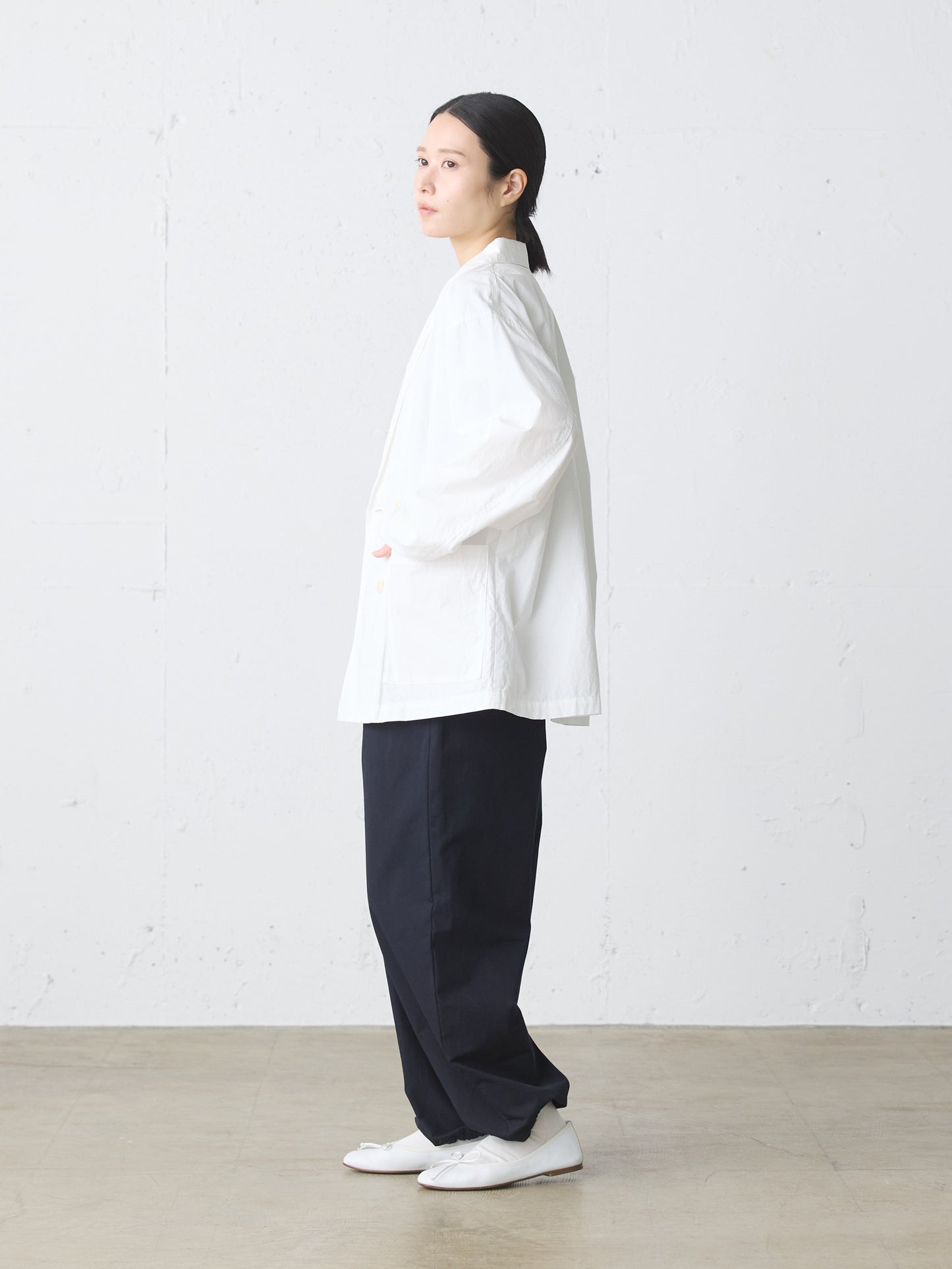 double breasted shirt jacket