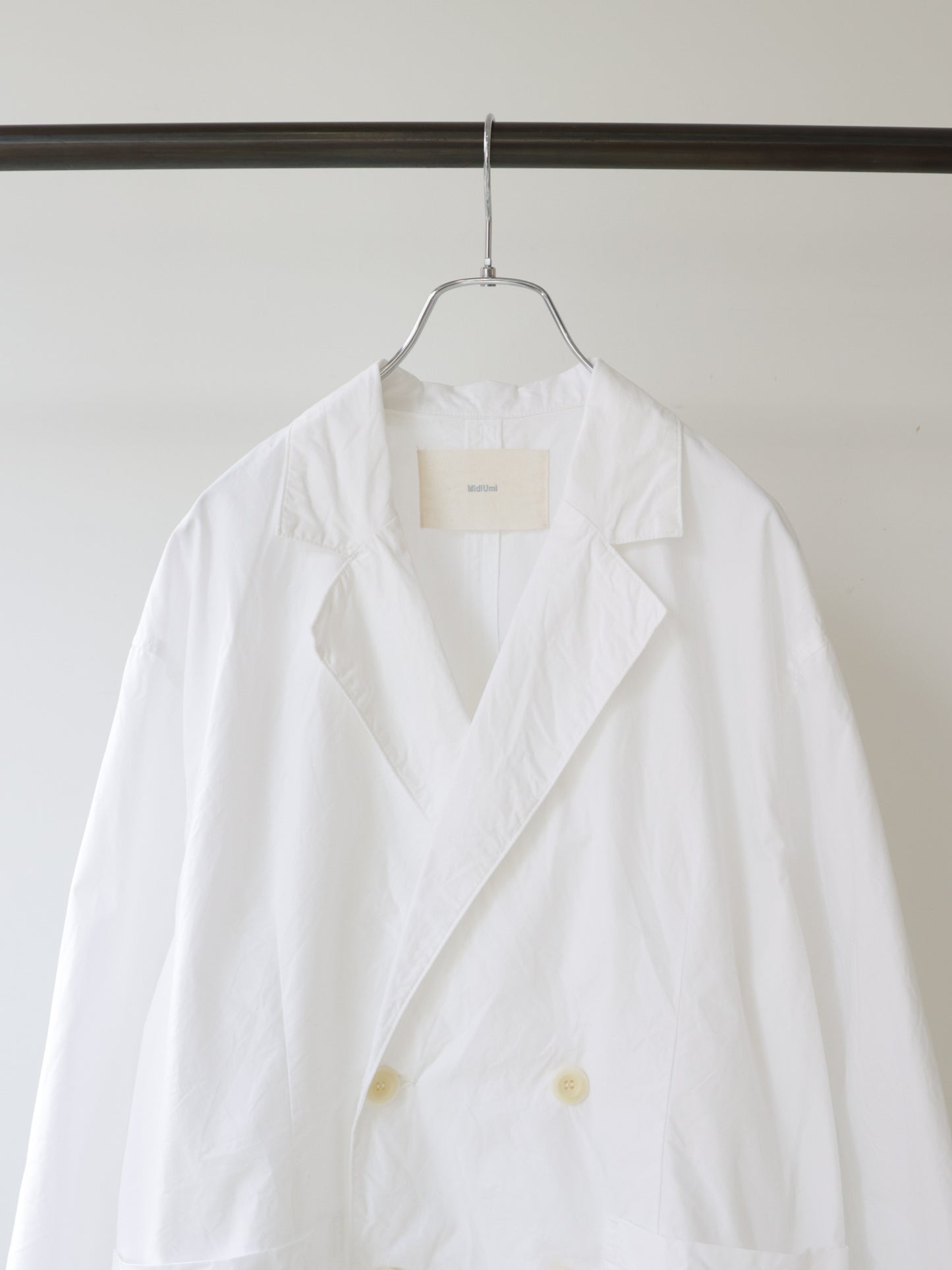 double breasted shirt jacket