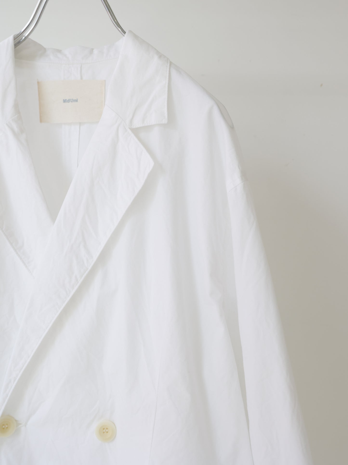 double breasted shirt jacket