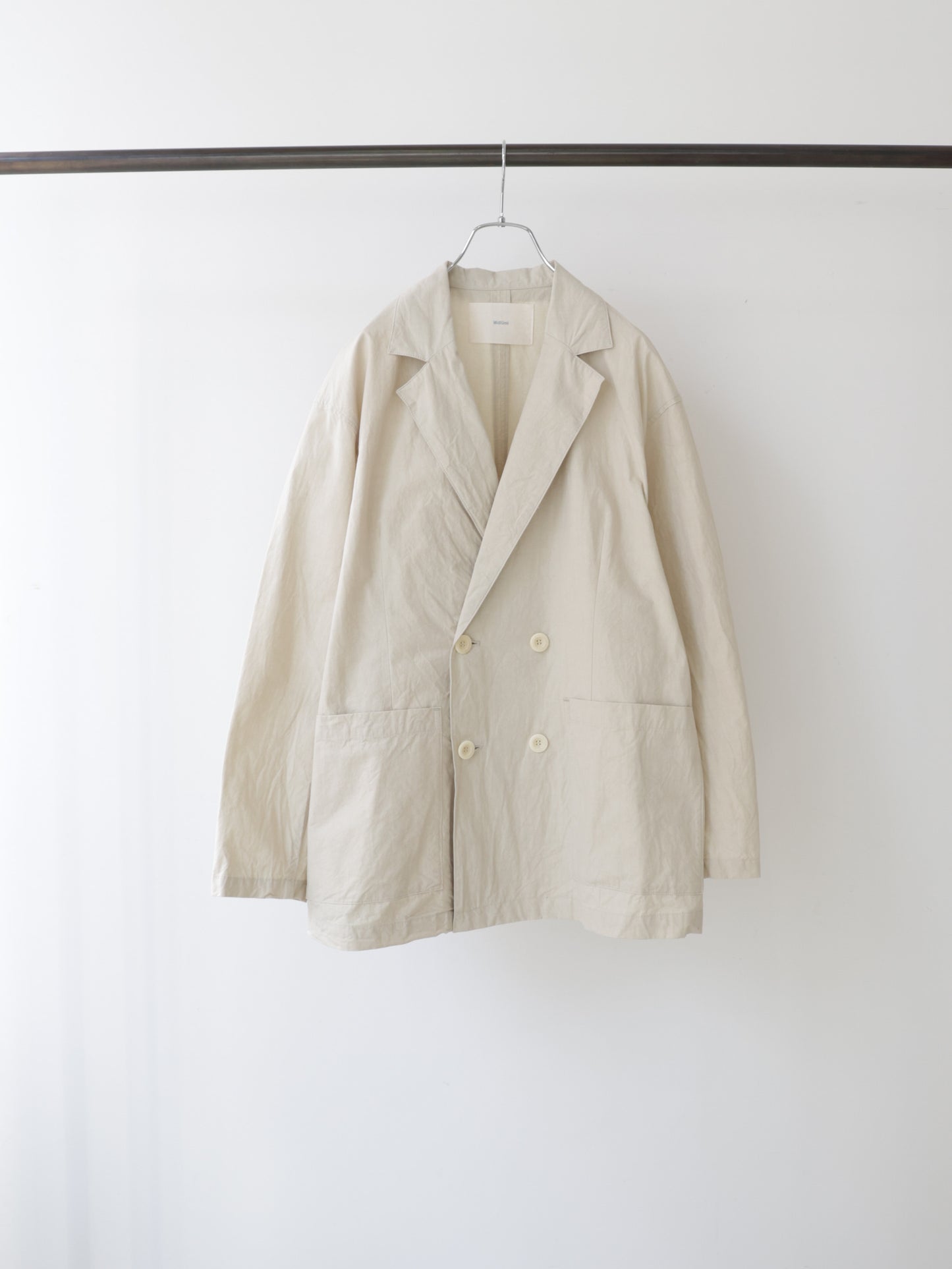 double breasted shirt jacket