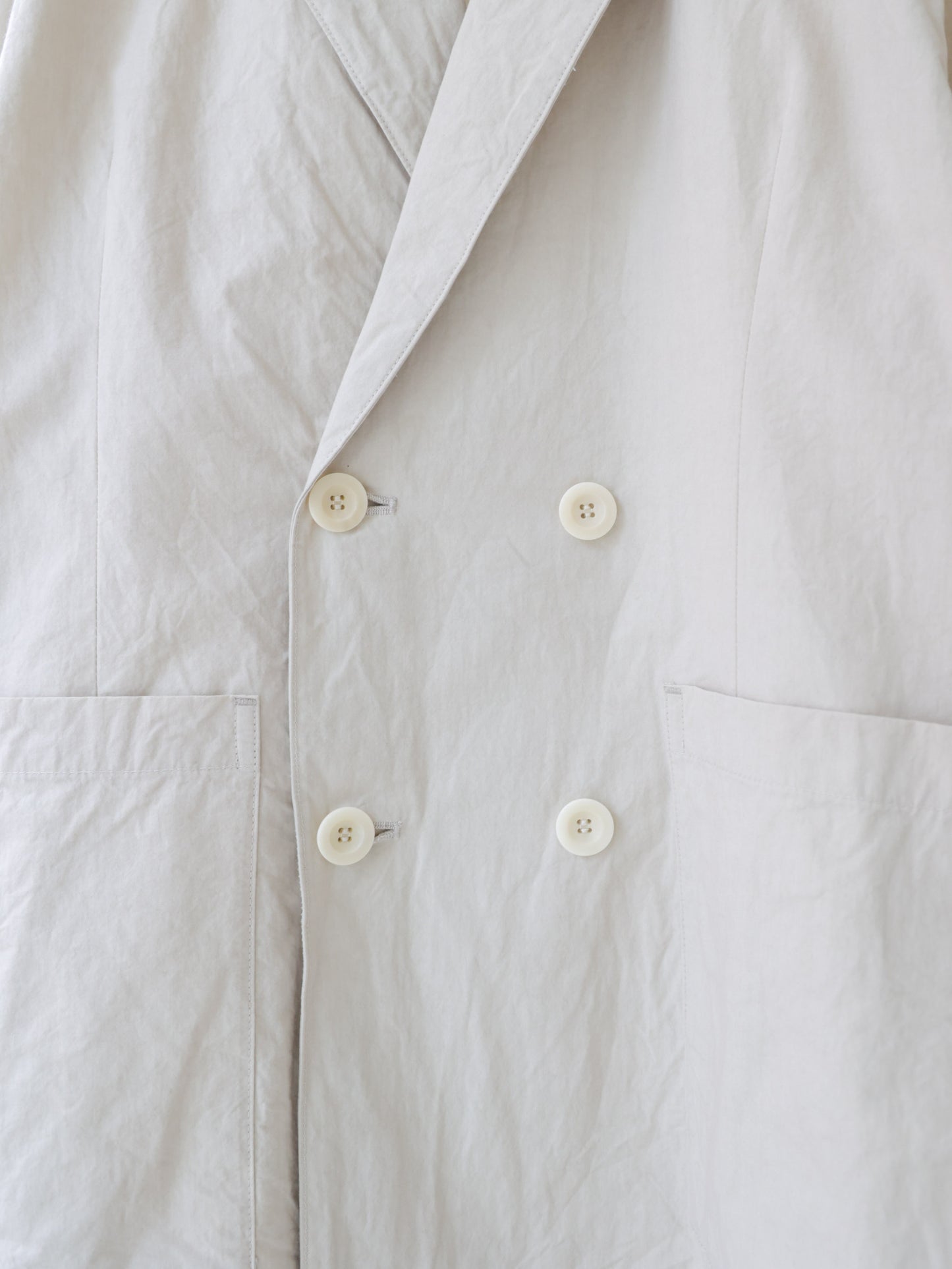 double breasted shirt jacket