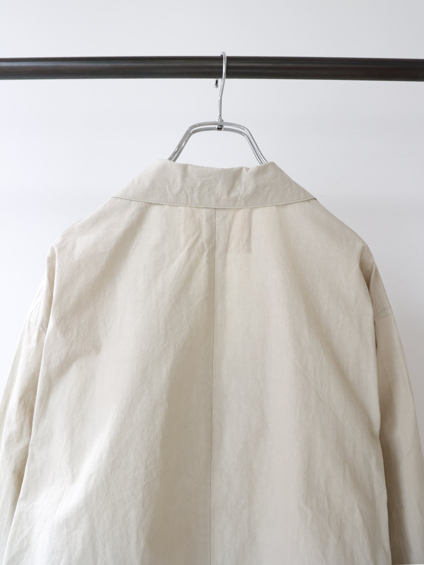 double breasted shirt jacket