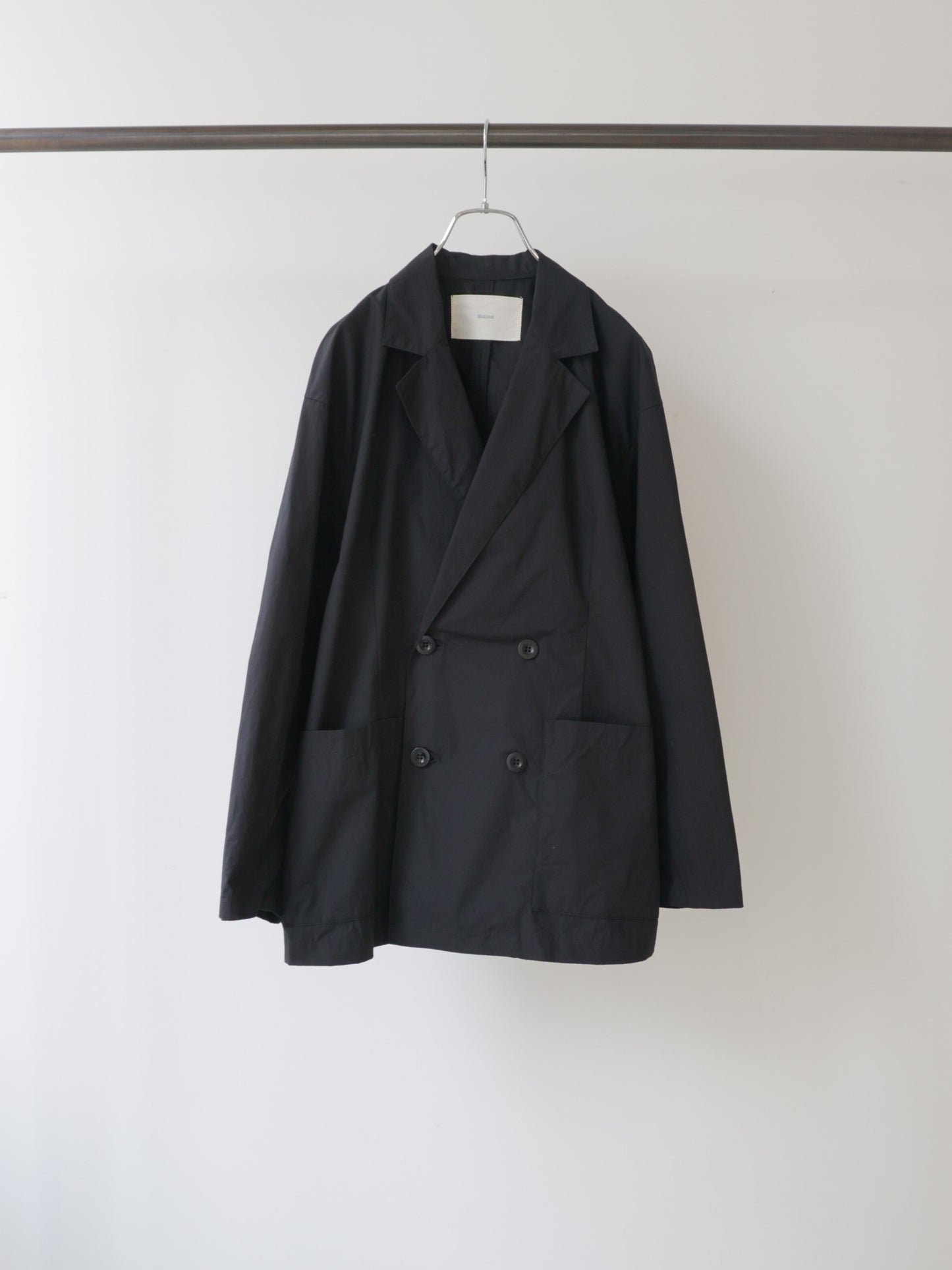 double breasted shirt jacket