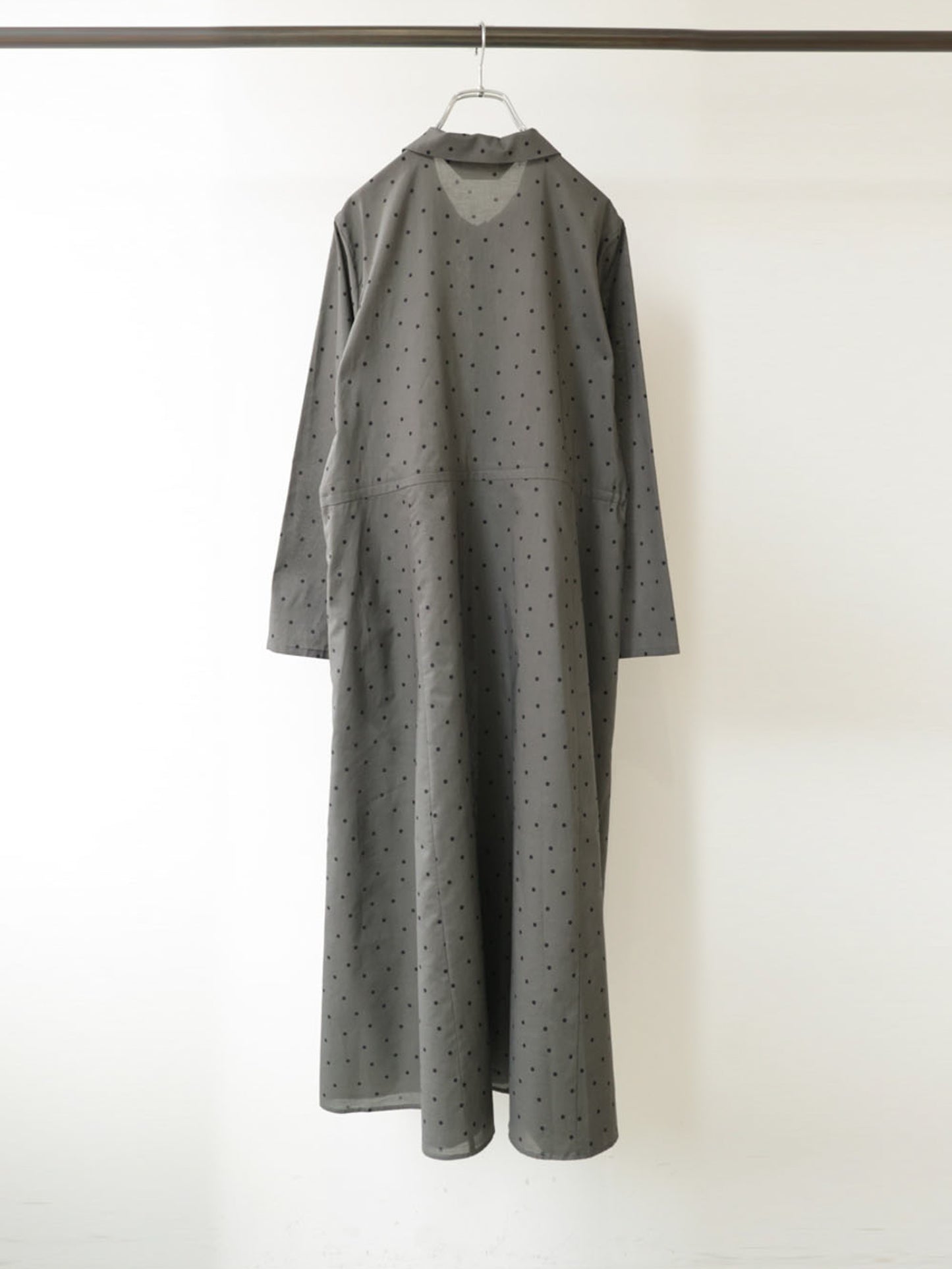 waist switching dots one-piece