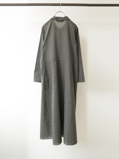 waist switching dots one-piece