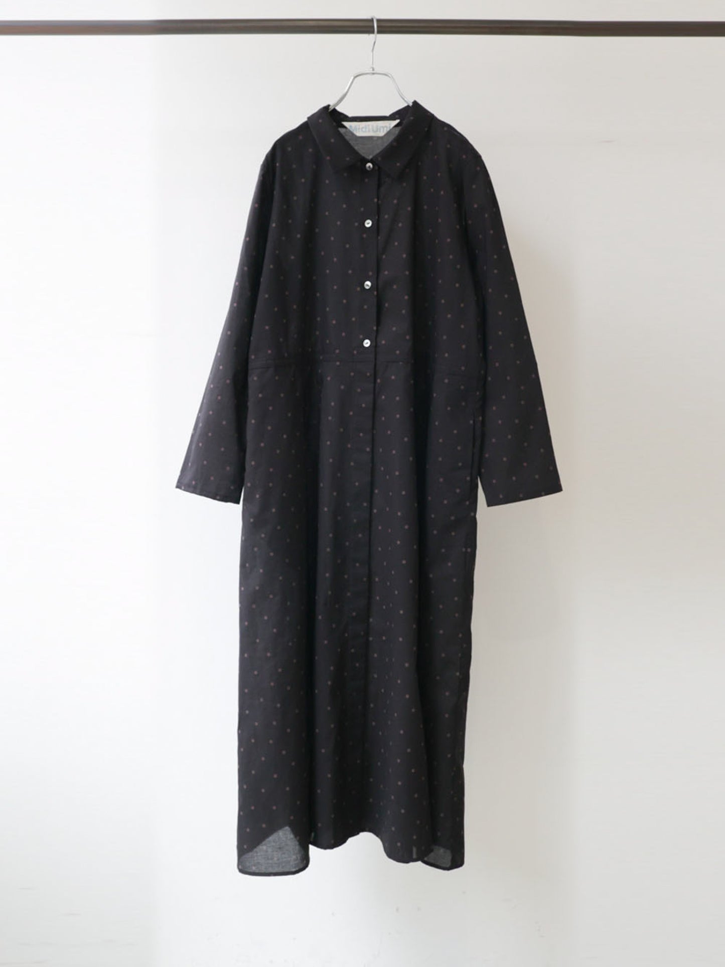 waist switching dots one-piece