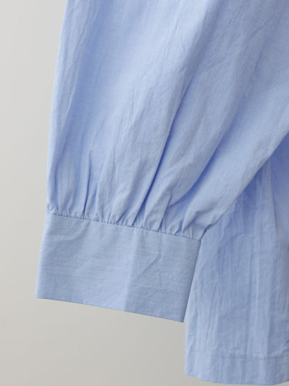 wide back gather shirt