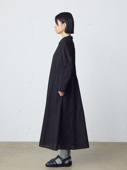 waist switching dots one-piece