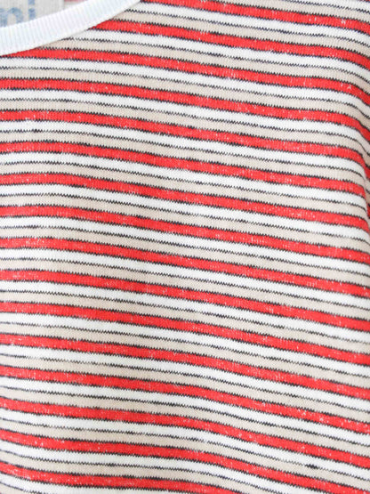 multi border pullover