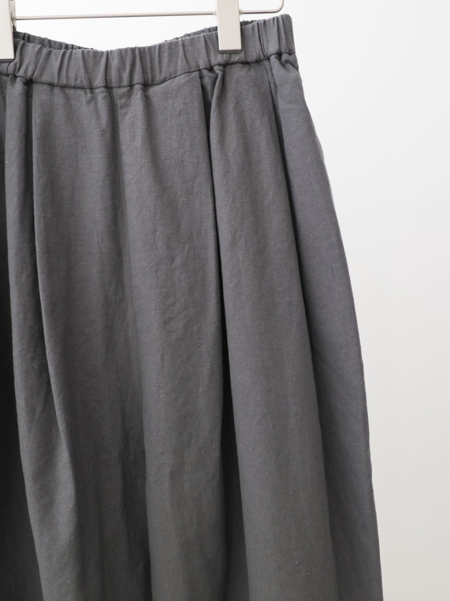 cottonlinen wide easy tapered pants