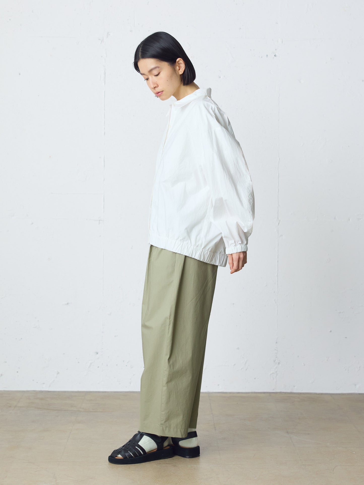 wide shirt blouson