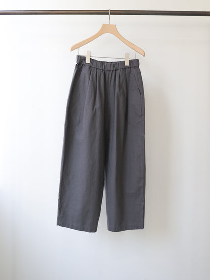 cotton linen wide easy pants