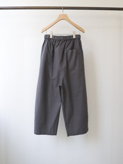 cotton linen wide easy pants