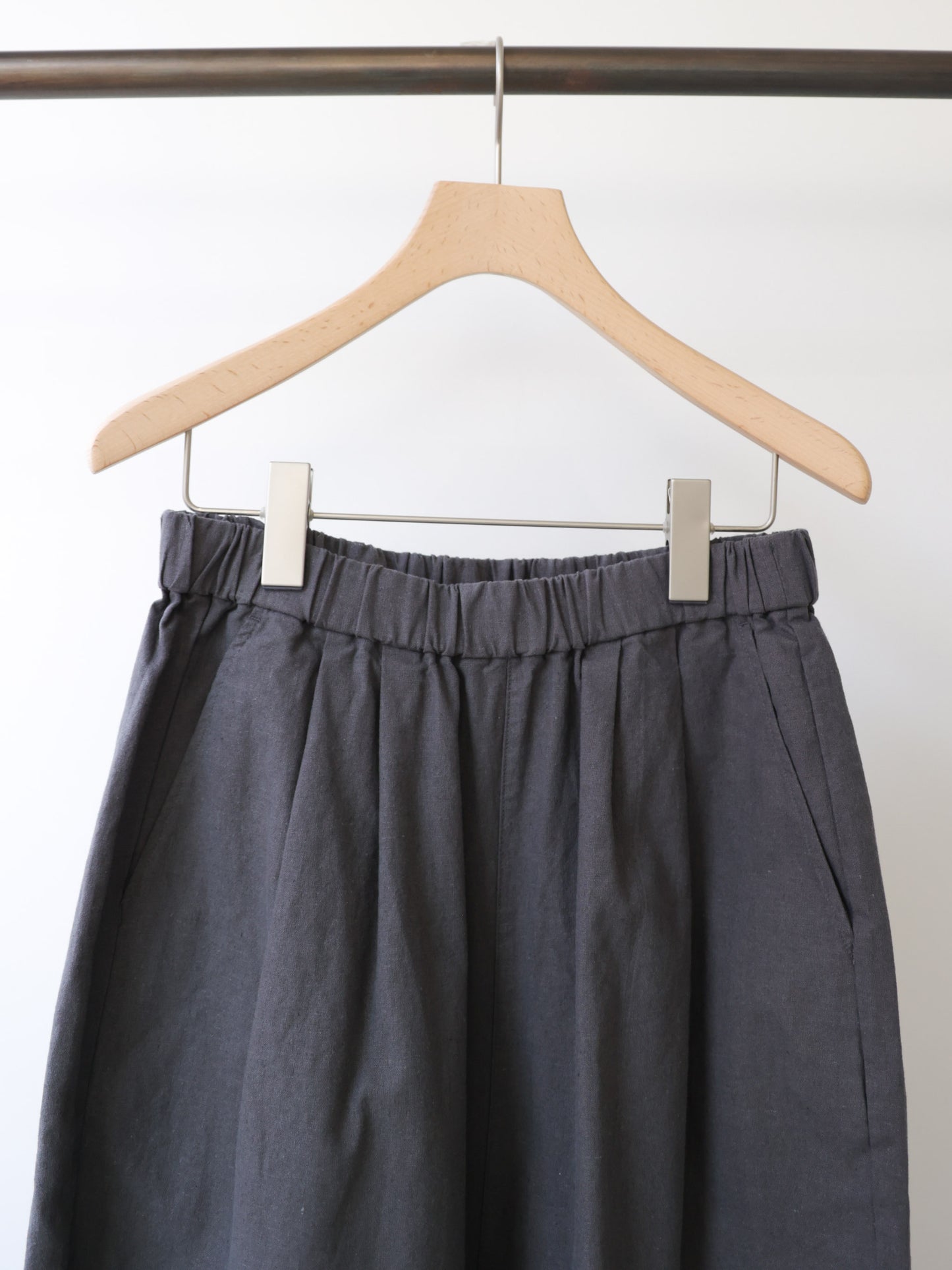 cotton linen wide easy pants