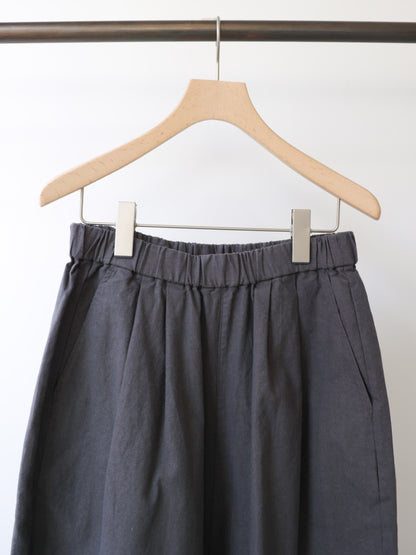 cotton linen wide easy pants