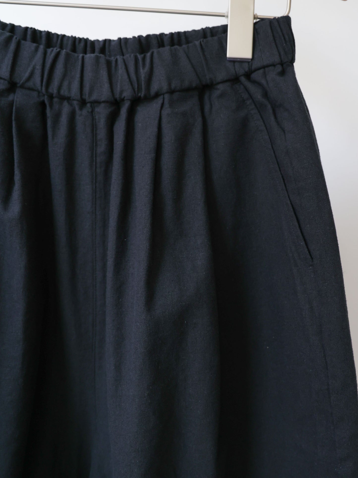 cotton linen wide easy pants