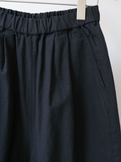 cotton linen wide easy pants