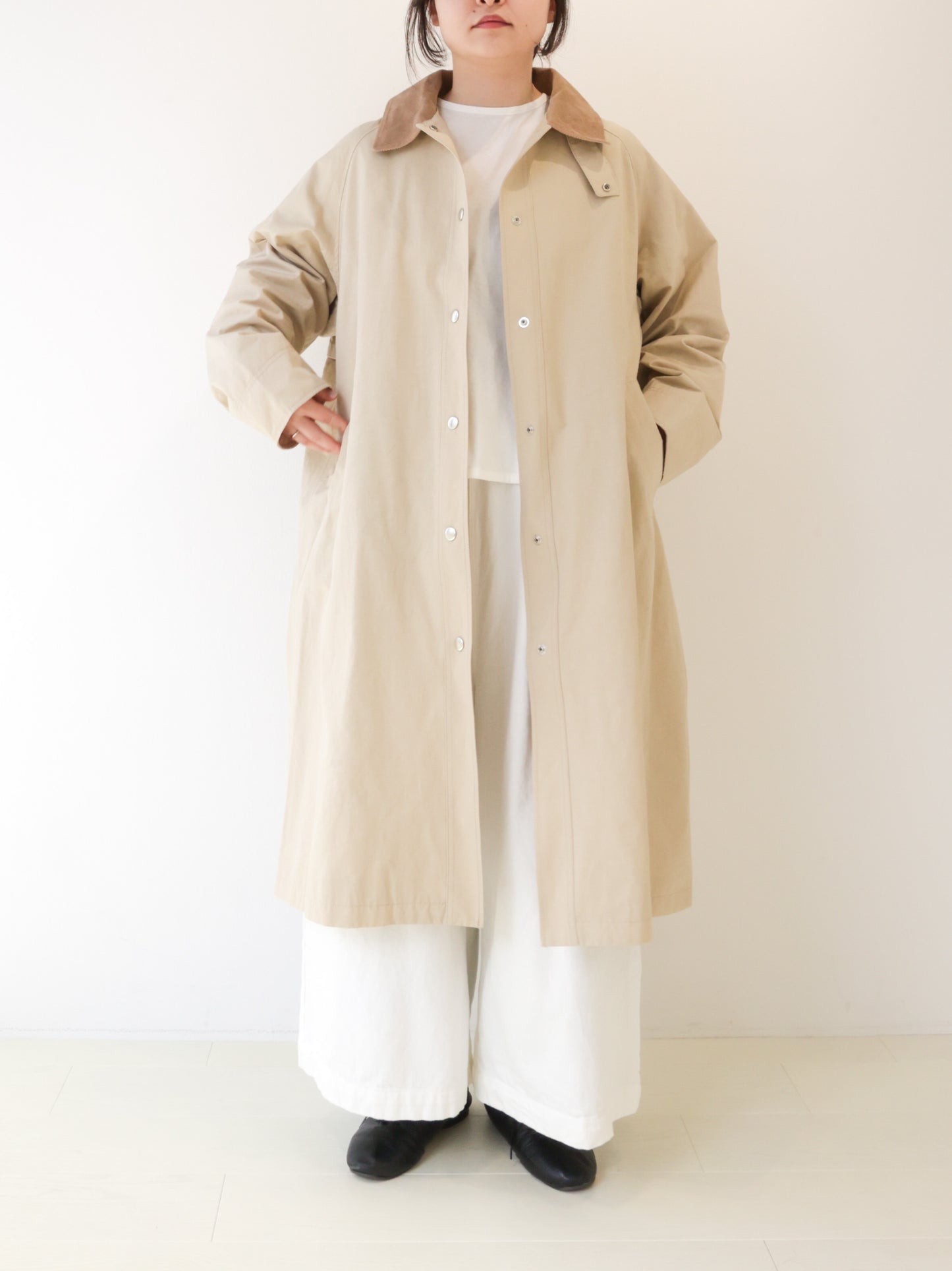 huting long coat