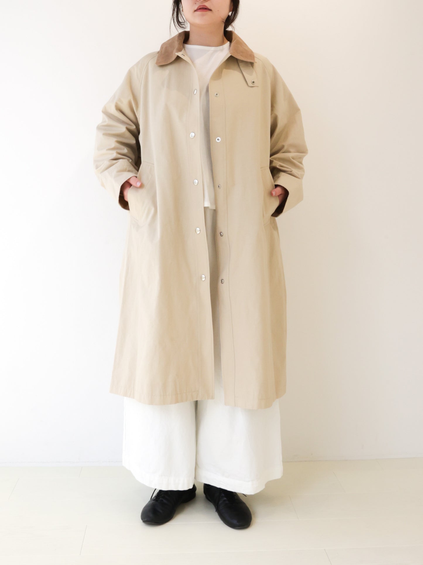 huting long coat