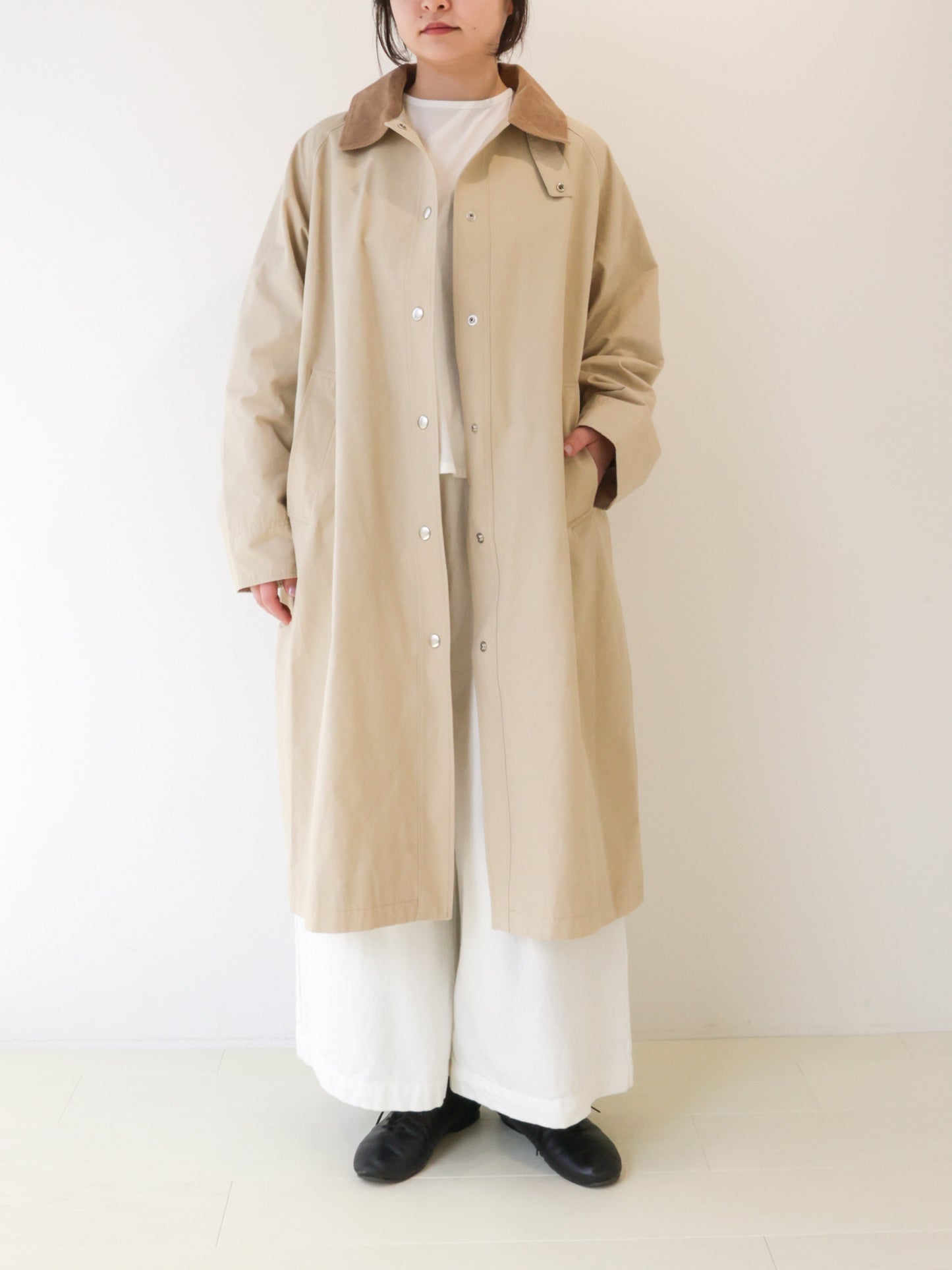 huting long coat
