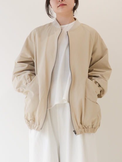 zip blouson