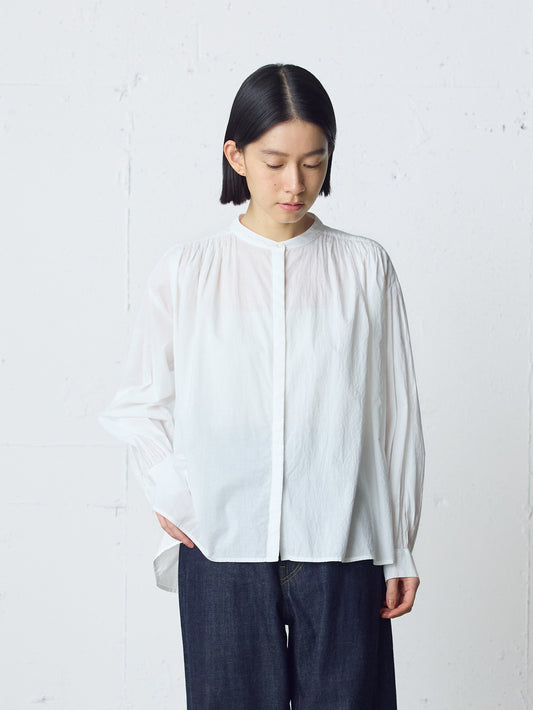 gathered wide shirt
