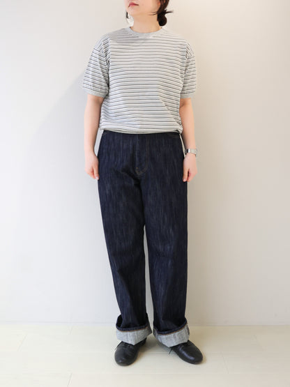 multi border T-shirt/STAR&STRIPE
