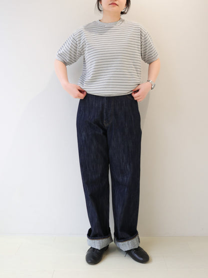 multi border T-shirt/STAR&STRIPE