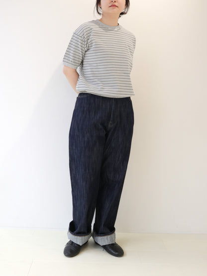 multi border T-shirt/STAR&STRIPE