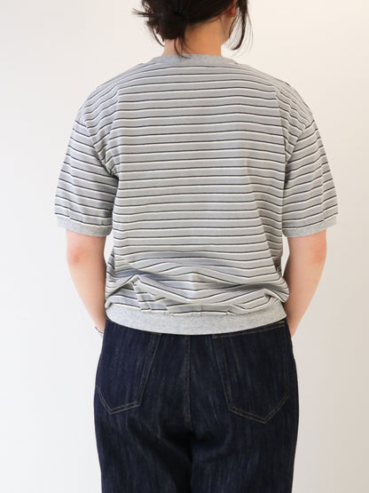 multi border T-shirt/STAR&STRIPE