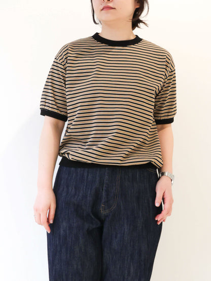 multi border T-shirt/STAR&STRIPE
