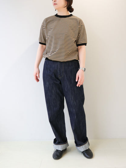 multi border T-shirt/STAR&STRIPE