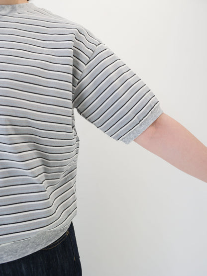 multi border T-shirt/STAR&STRIPE