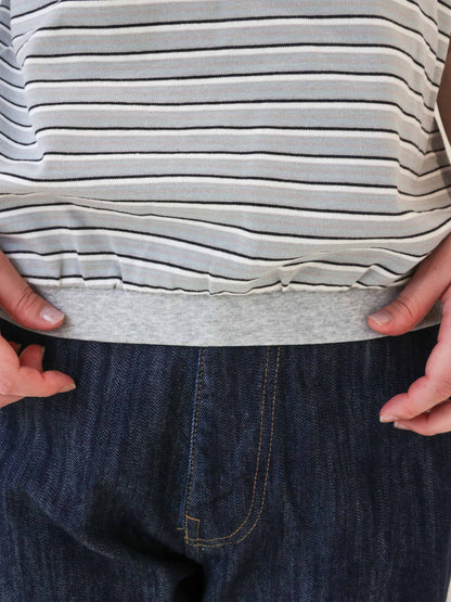 multi border T-shirt/STAR&STRIPE