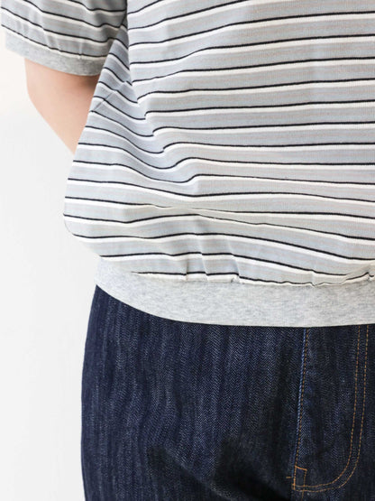 multi border T-shirt/STAR&STRIPE