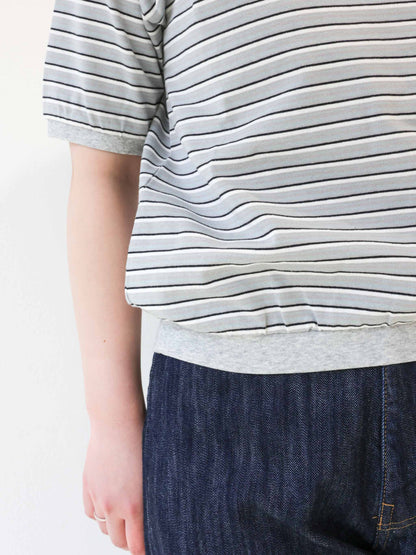multi border T-shirt/STAR&STRIPE