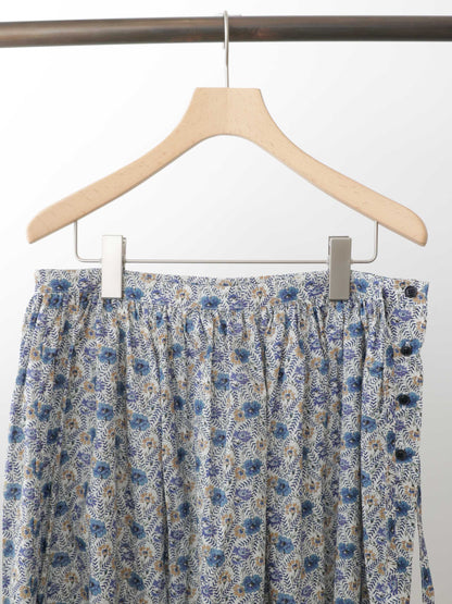LIBERTY print farmer's skirt