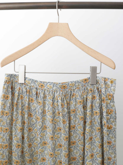 LIBERTY print farmer's skirt