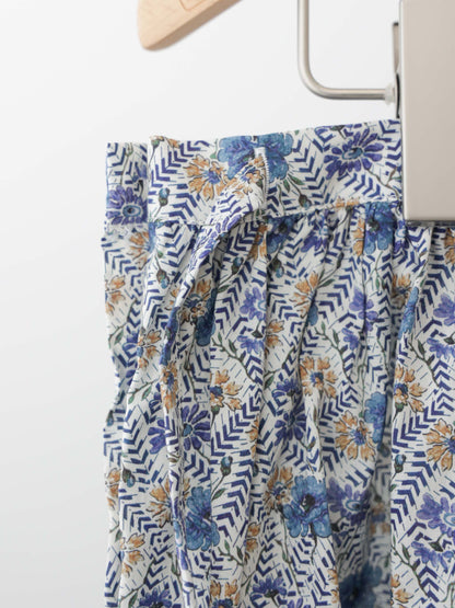 LIBERTY print farmer's skirt