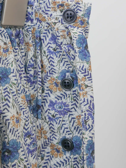 LIBERTY print farmer's skirt