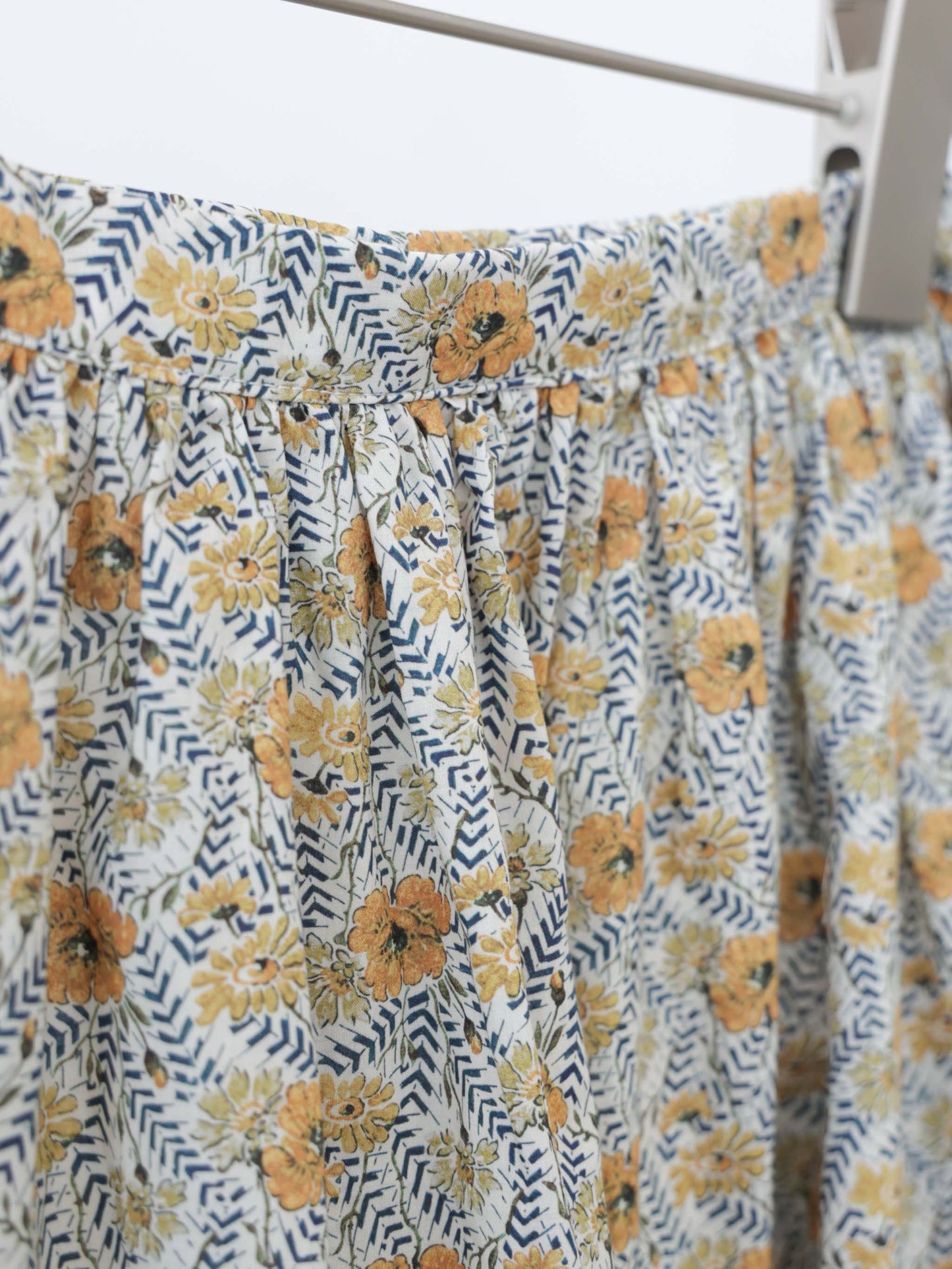 LIBERTY print farmer's skirt