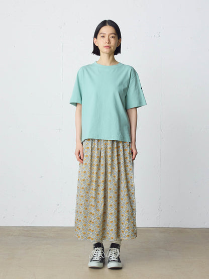 LIBERTY print farmer's skirt