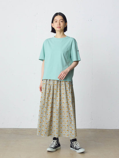 LIBERTY print farmer's skirt