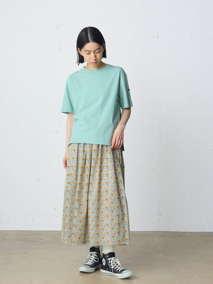 LIBERTY print farmer's skirt